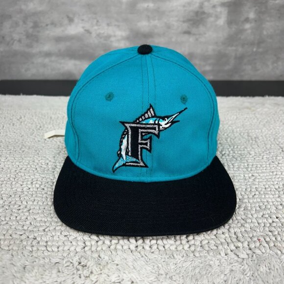 Vintage Sports Specialties Florida Miami Marlins Fitted Hat 7 3/8 Dead Stock